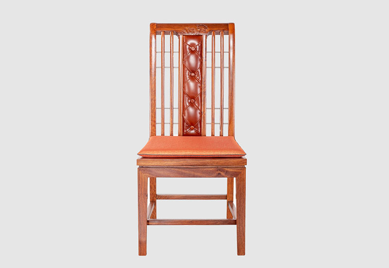四平芙蓉榭中式实木餐椅效果图
