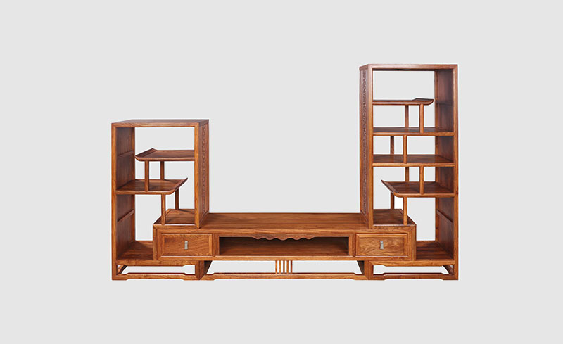 四平中式装饰厅柜组合家具效果图